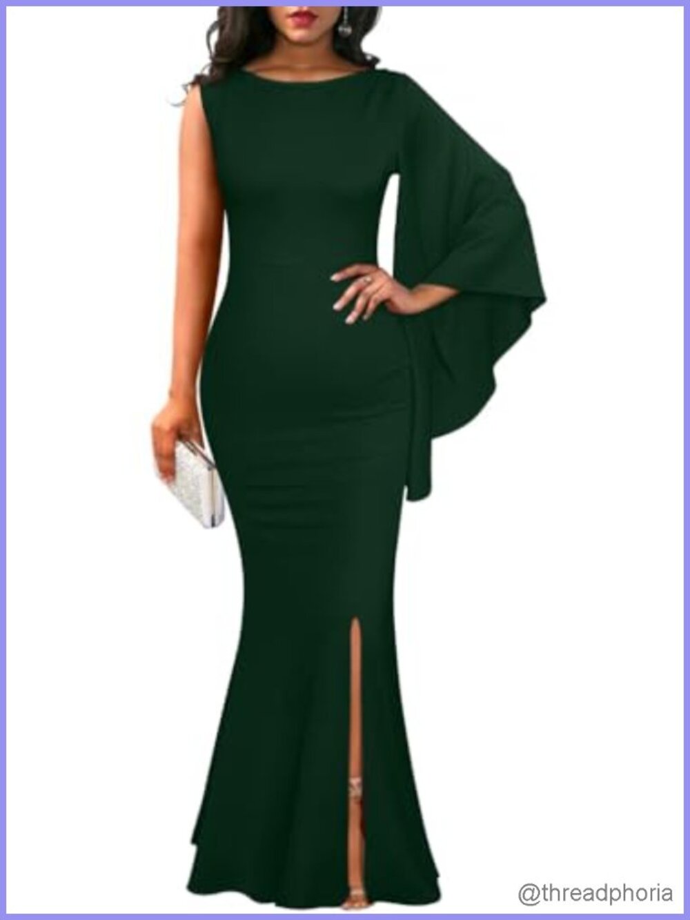 Women's Off Shoulder Bodycon Long Evening Party Dress